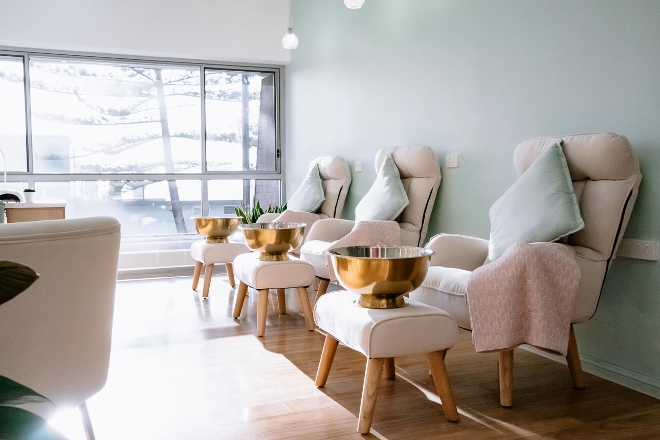Facial treatment Terrigal